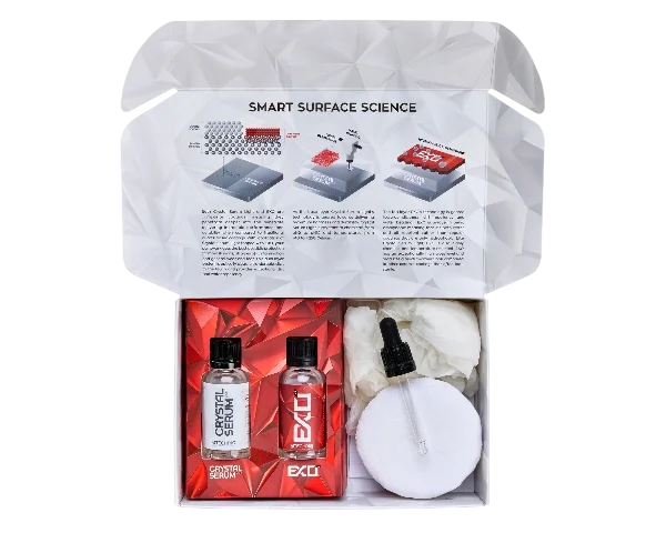 Crystal Serum Light & Exo v5 Gtechniq Crystal Serum Light & Exo v5, Двойна защита: 9H керамика + хидрофобен слой